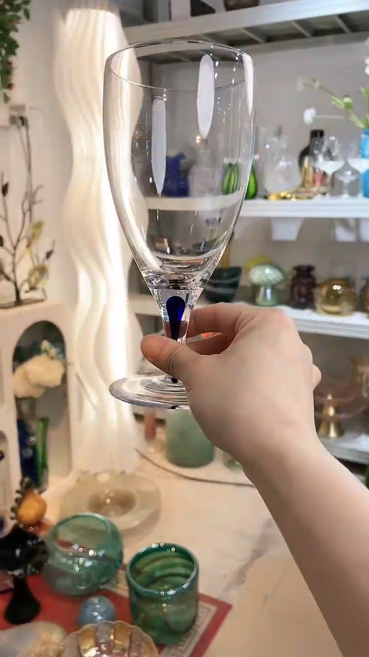 【闪购商品】水晶玻璃2只原色啤酒杯果汁杯