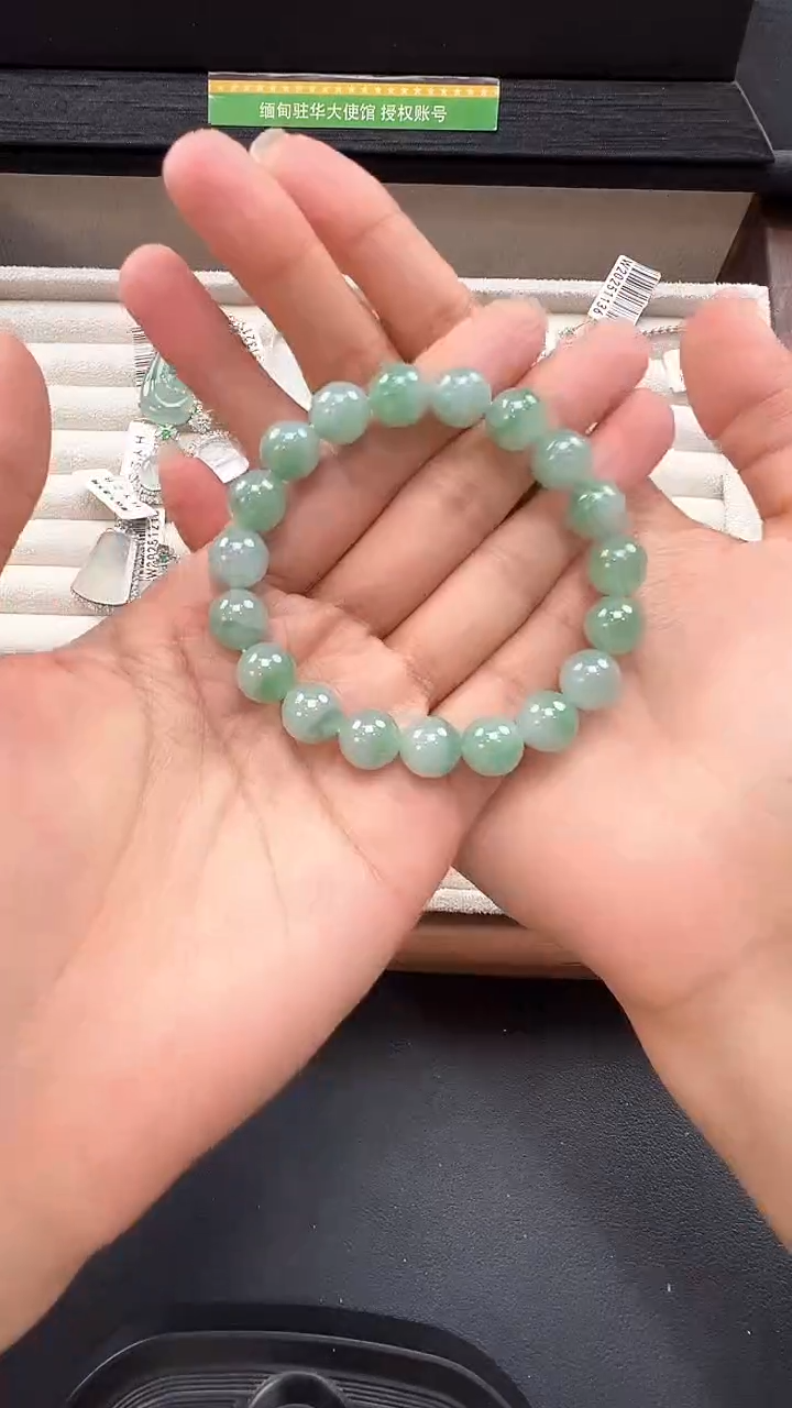 未镶嵌手串翡翠 缅甸珠宝严选馆ZZC