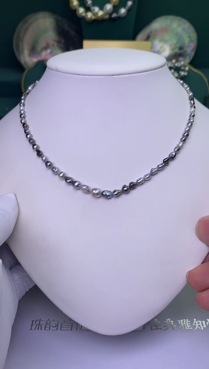 【闪购商品】海水珍珠颈饰未镶嵌3-6