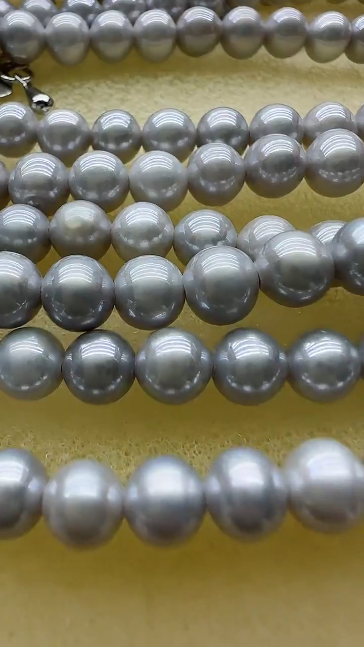 淡水珍珠未镶嵌套链2