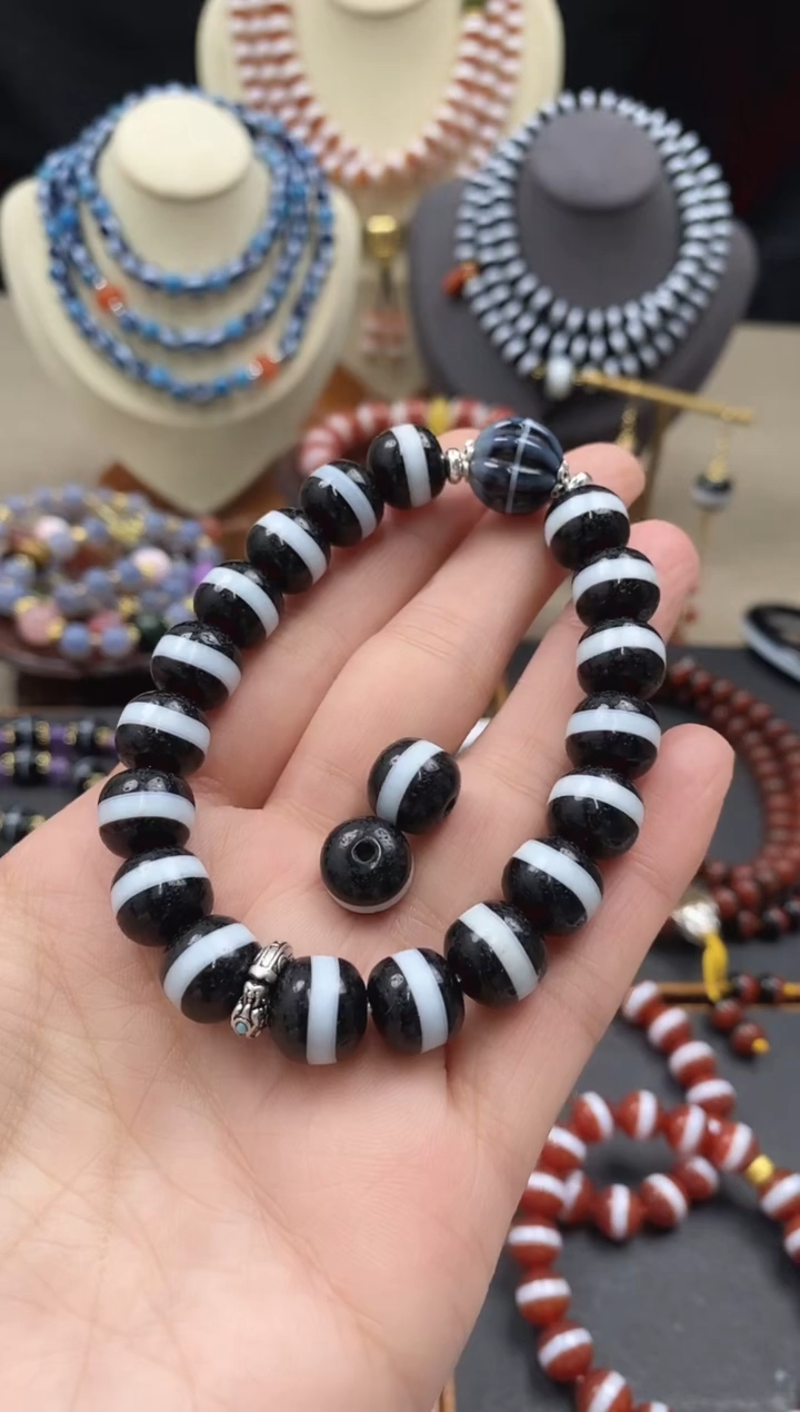 【闪购商品】玛瑙/玉髓手串未镶嵌手串