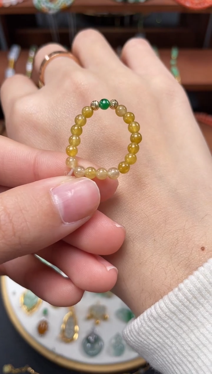 【闪购商品】翡翠戒圈未镶嵌一个  JK238