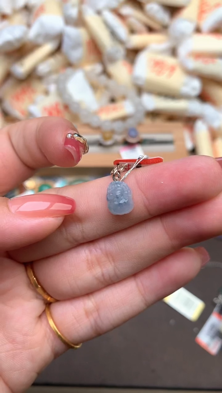 【闪购商品】翡翠银S925镶嵌颈饰—