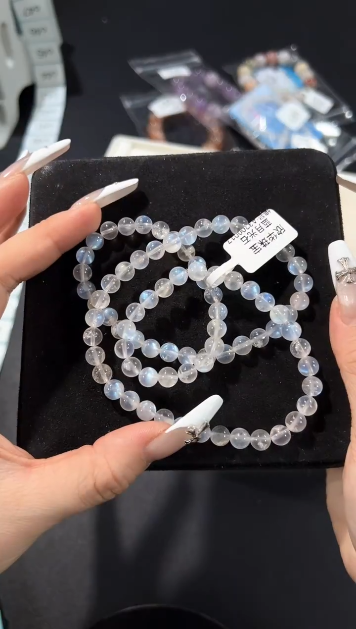 未镶嵌手链长石26c多样性发其一【1条】默认微瑕