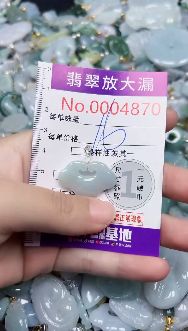 颈饰未镶嵌翡翠4870