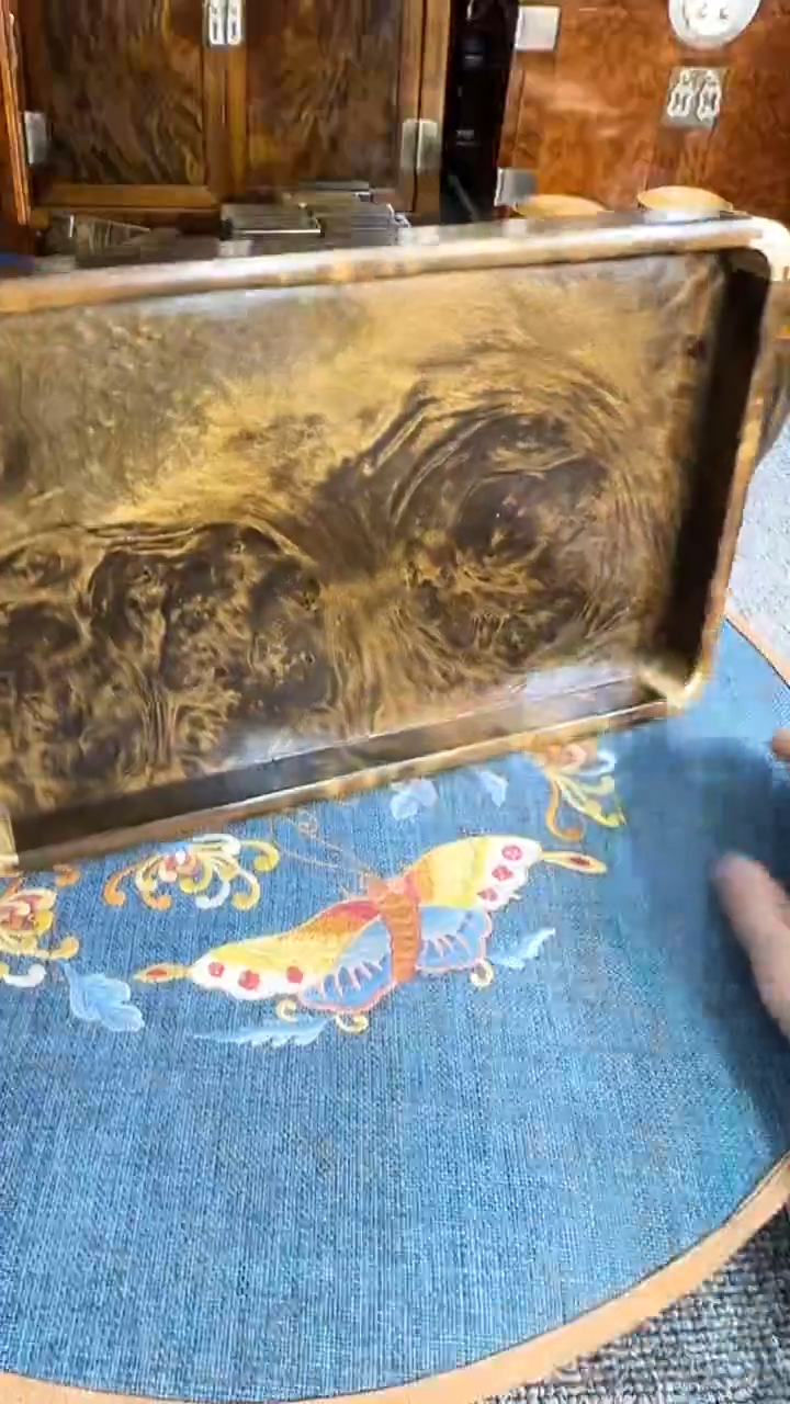 【闪购商品】乌木类成套家具阴沉托盘  s3