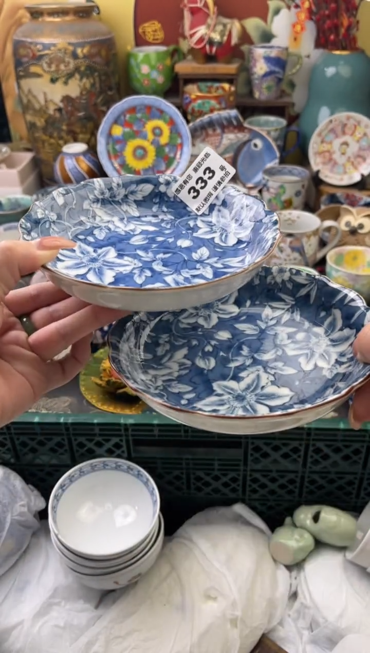 瓷片摘****多333号六六工艺品瓷器