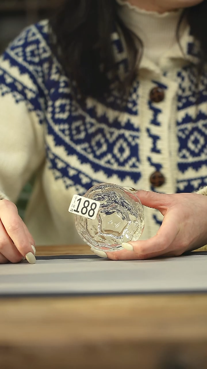 设计师手作款 玻璃主人杯