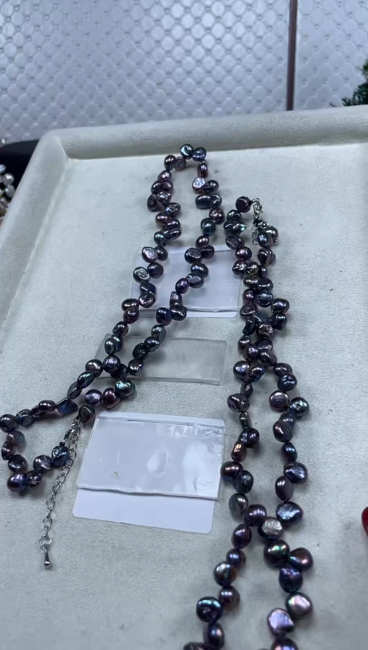 【闪购商品】淡水珍珠项链未镶嵌【纯恬】（多样性发货发一）