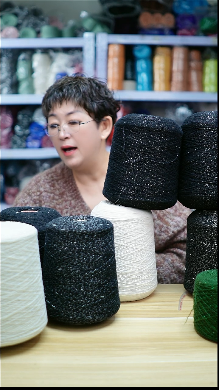 羊绒欢姐手编线A648