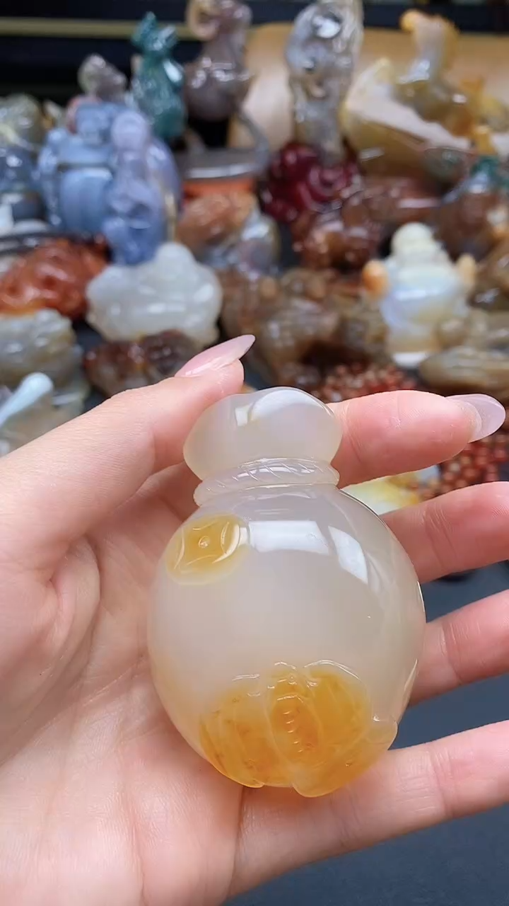 【闪购商品】玛瑙/玉髓颈饰未镶嵌dd