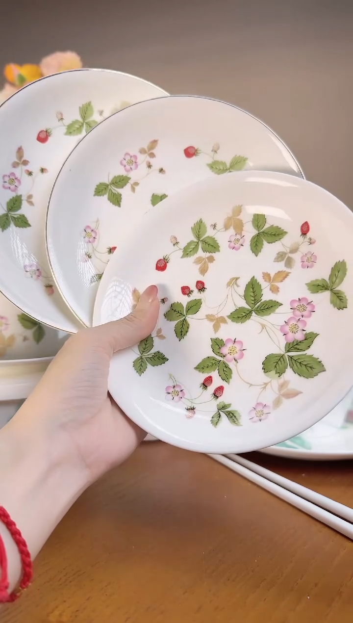 【闪购商品】高骨瓷6.25寸深盘3个  高骨瓷6.2