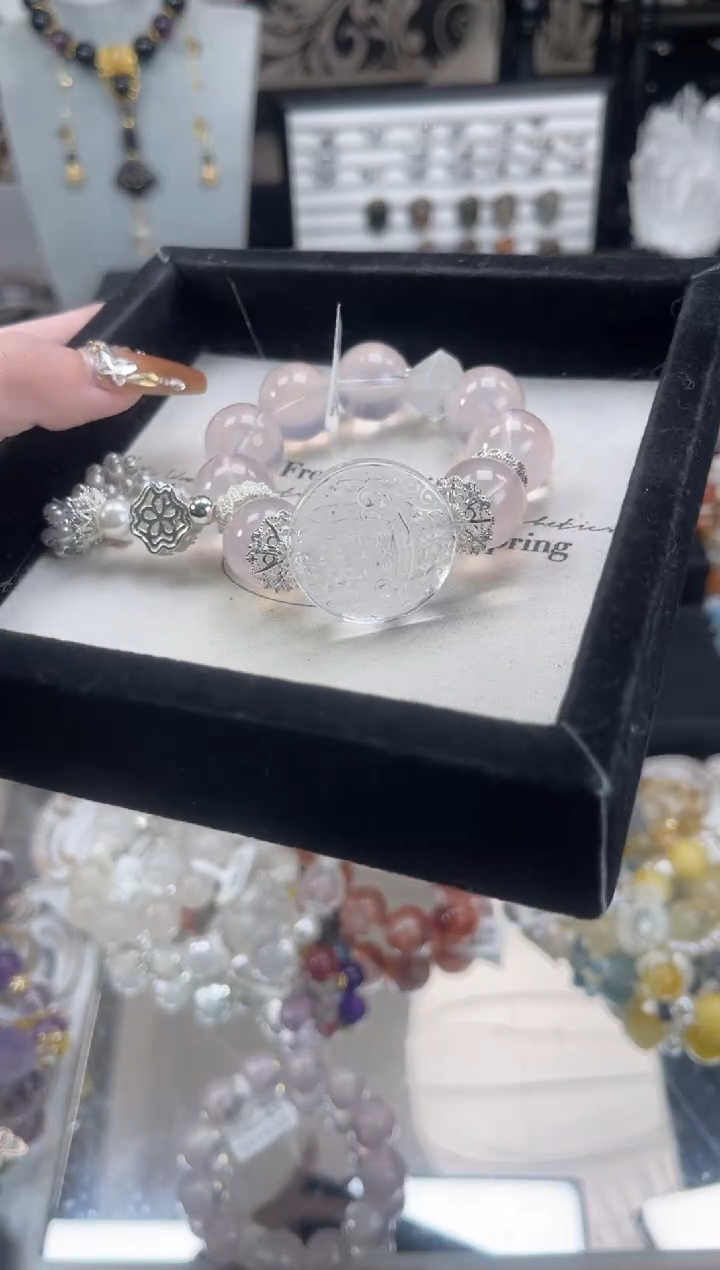 【闪购商品】水晶手链未镶嵌天然水晶 多样性发货