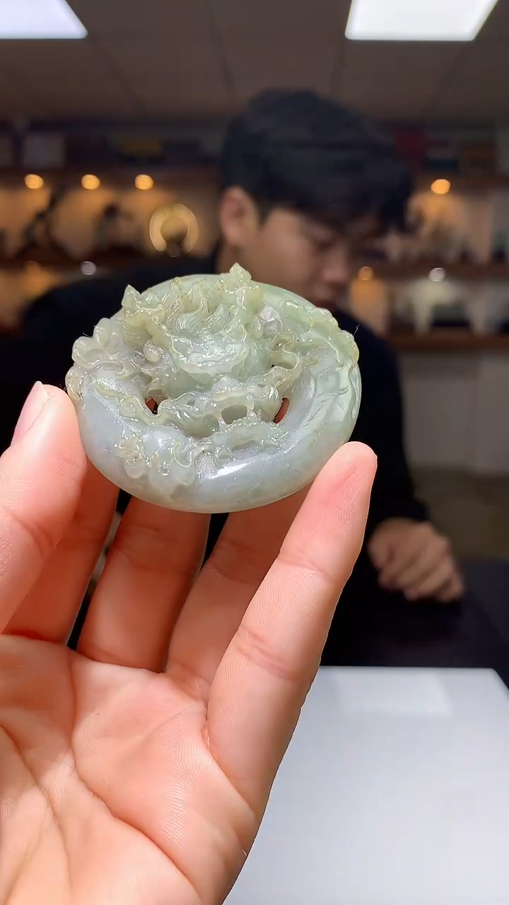 【闪购商品】翡翠颈饰未镶嵌1087hm-jj挂件5