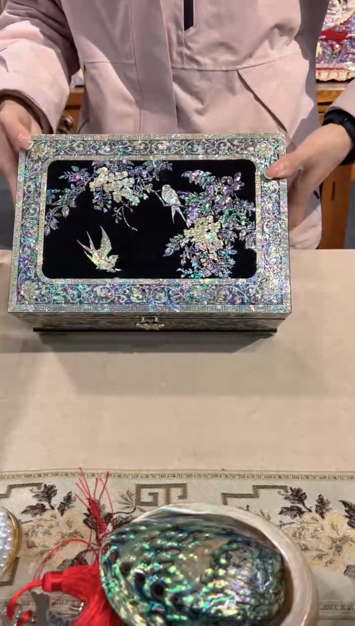 【闪购商品】满贝弘贝雅螺钿漆器文化馆