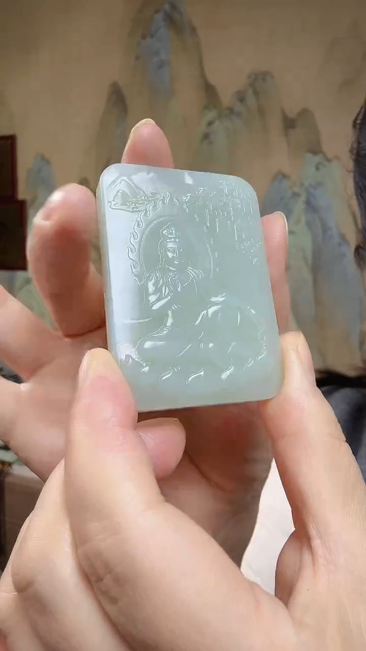 颈饰未镶嵌和田玉.