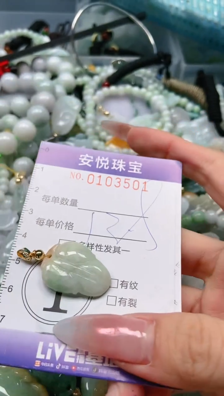 【闪购商品】翡翠颈饰未镶嵌闪购0103501