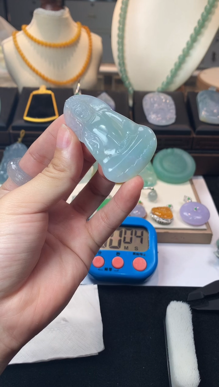 未镶嵌定制翡翠墨***…毛货不退不换