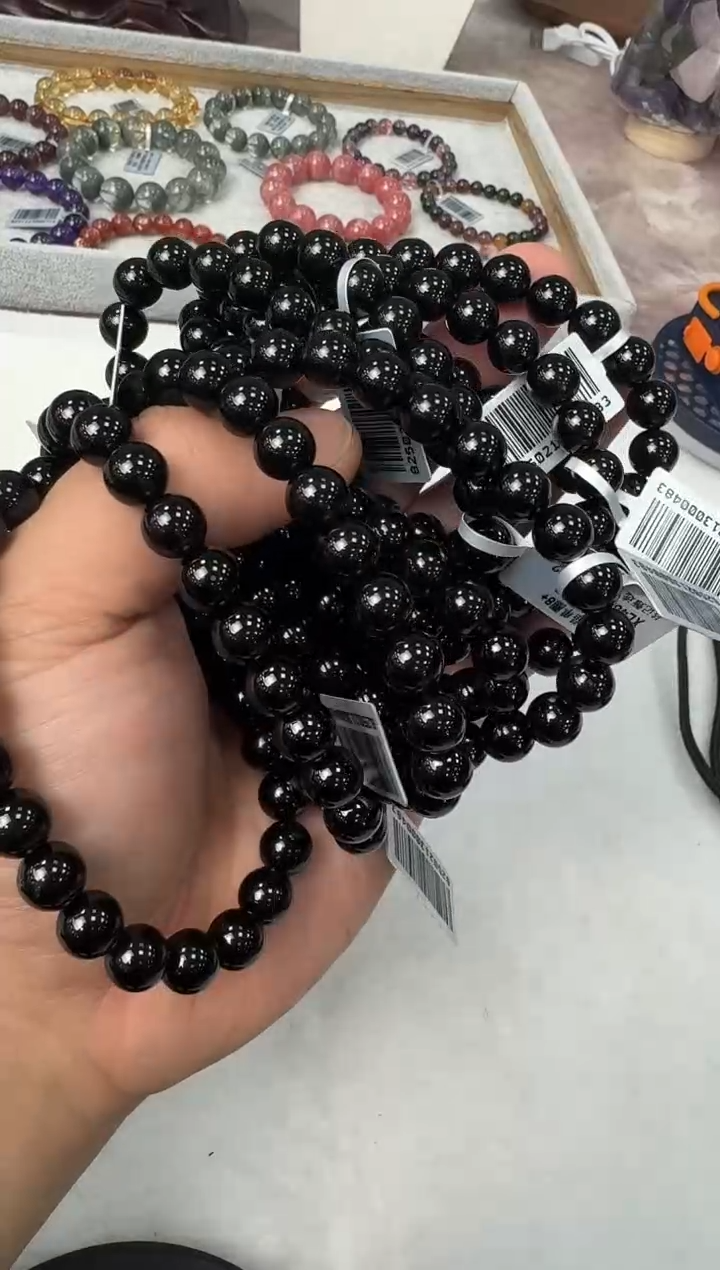 【闪购商品】水晶手链未镶嵌xl4836约8mm多样性发一件