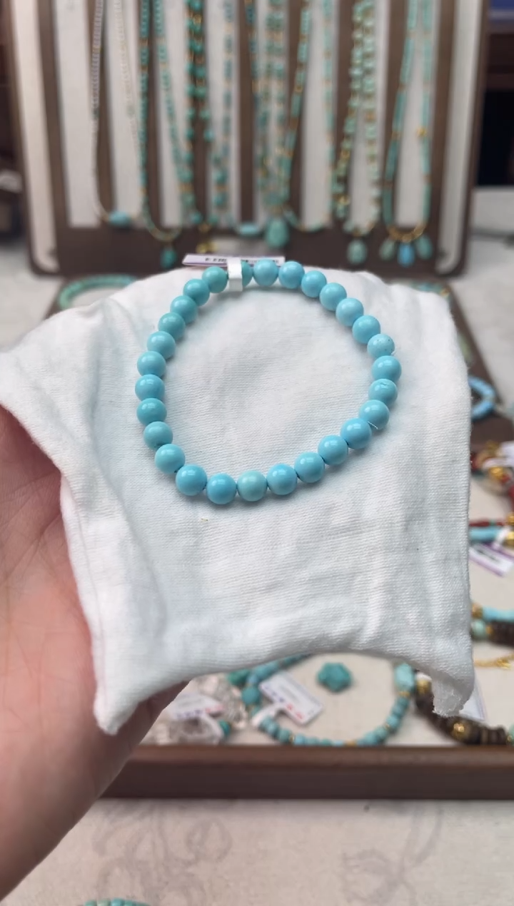 未镶嵌绿松石手串87