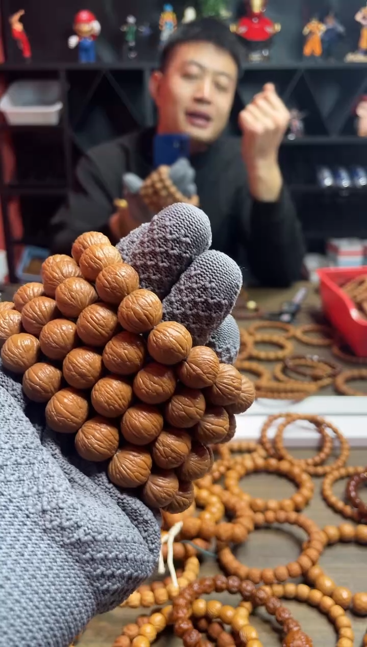 手串猴头核桃029  猴头手串 性价比 包毕业  凤羽