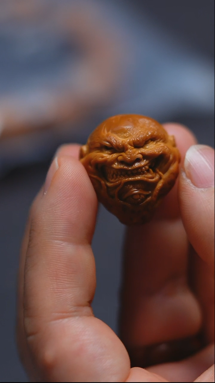 【闪购商品】橄榄核手串/手链恶僧三通【双生造物】