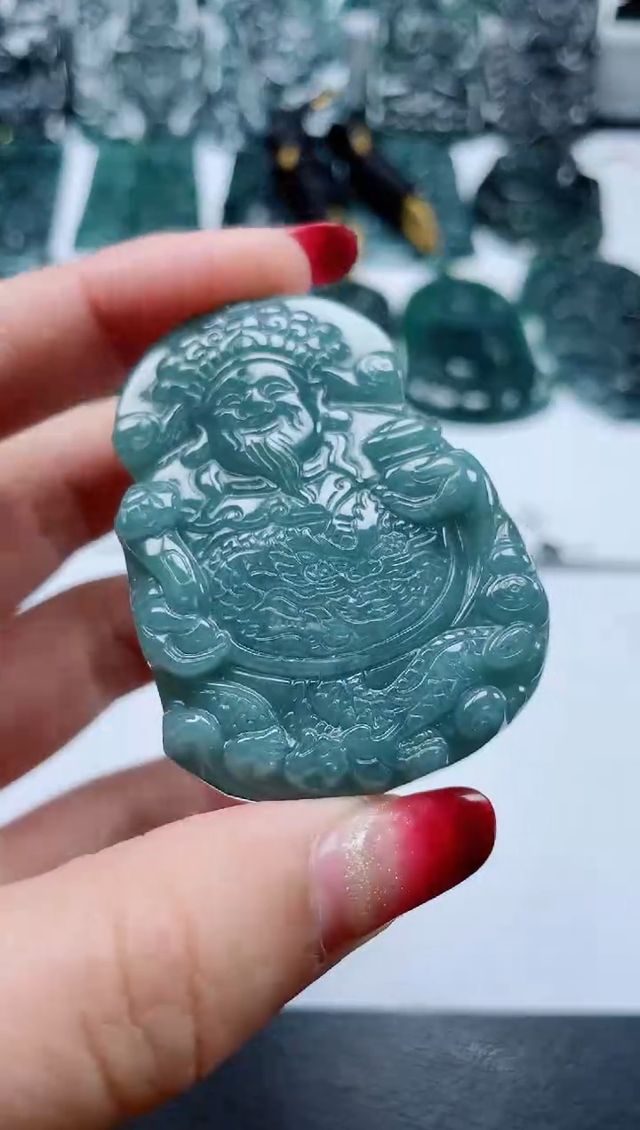 【闪购商品】翡翠颈饰未镶嵌   多样性发货一件发货-财神