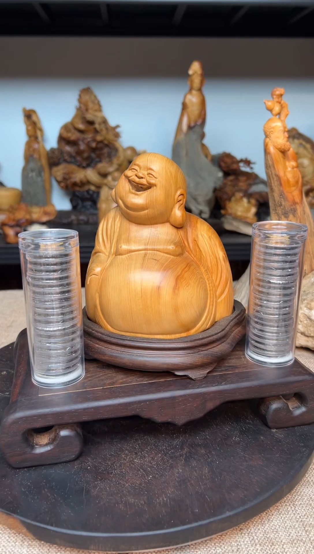 柏木（崖柏）崖柏雕刻件