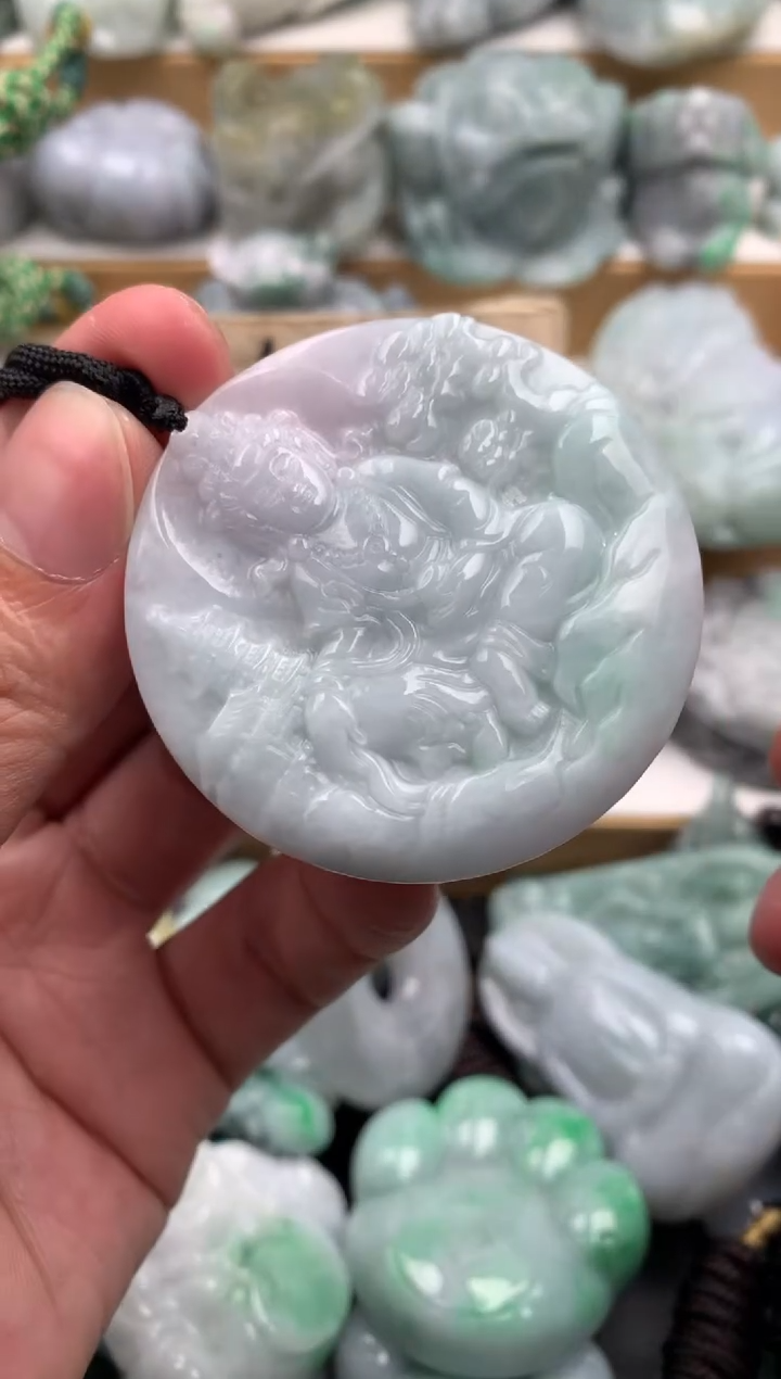 吊坠(不含链)未镶嵌翡翠1