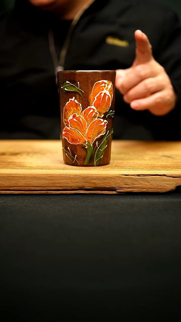 @@陶园瓷舍@@纯手工手绘@高温釉下彩