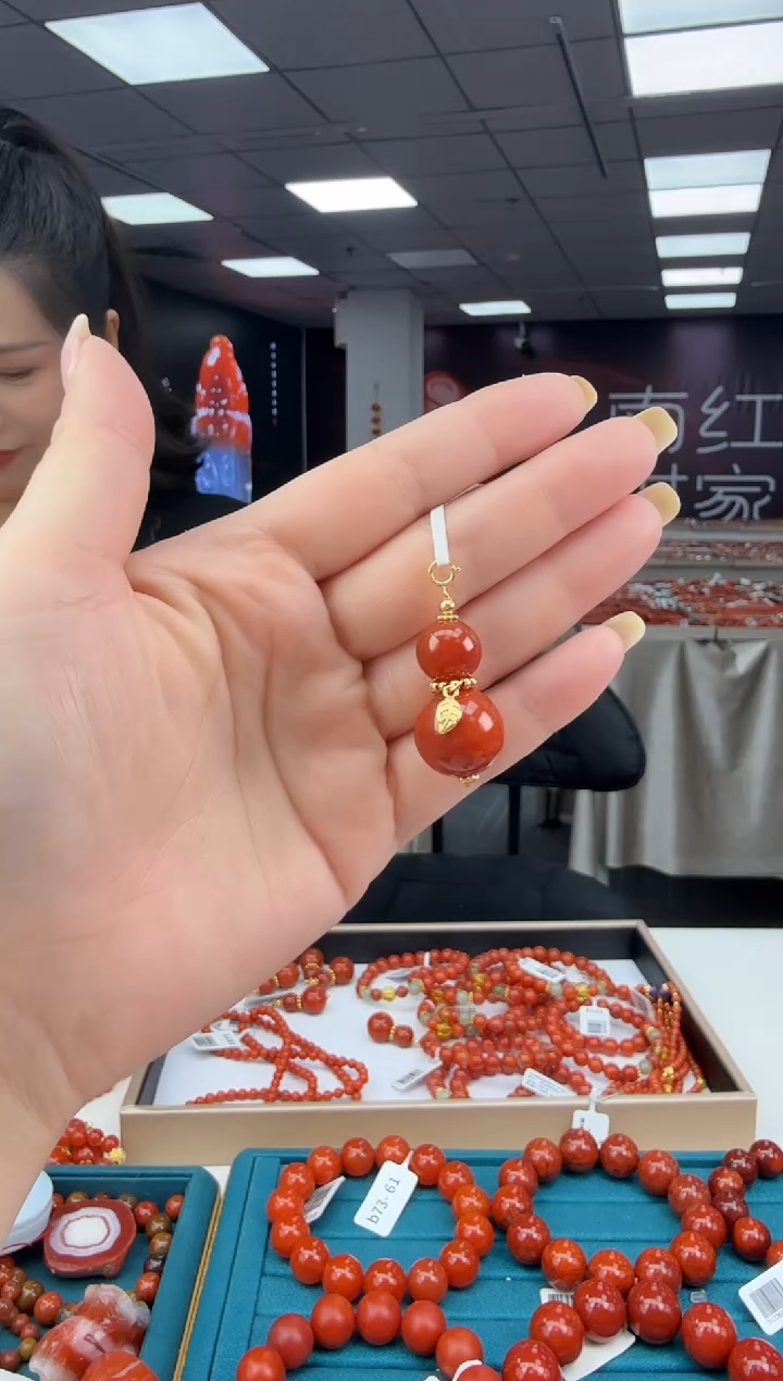 南红玛瑙珠串未镶嵌多样发其一/510519858