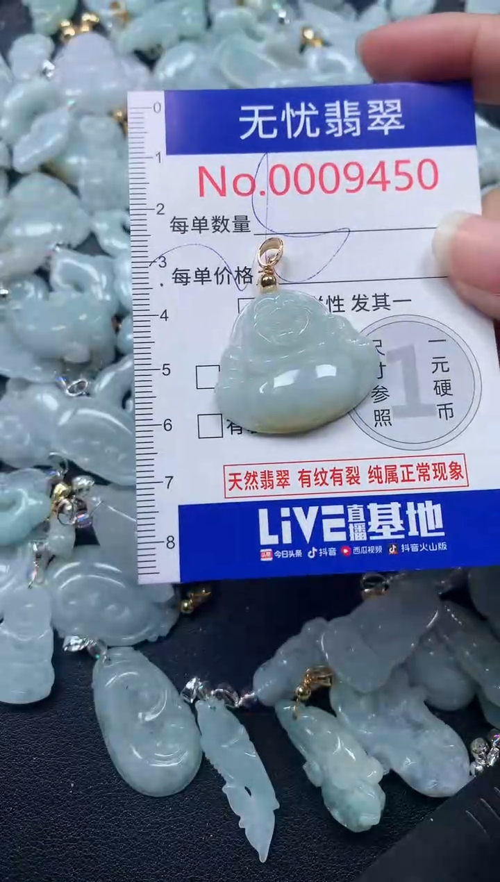 颈饰未镶嵌翡翠9450