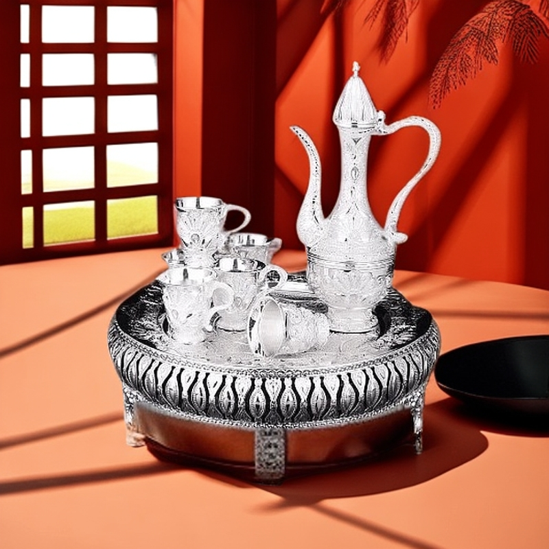 【粉丝福利1】高脚孔雀凤尾水具套装送礼自用