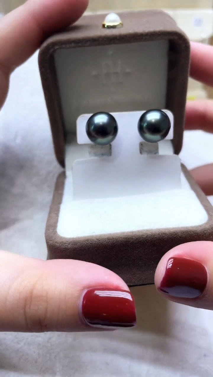 【闪购商品】海水珍珠耳饰银S925镶嵌2