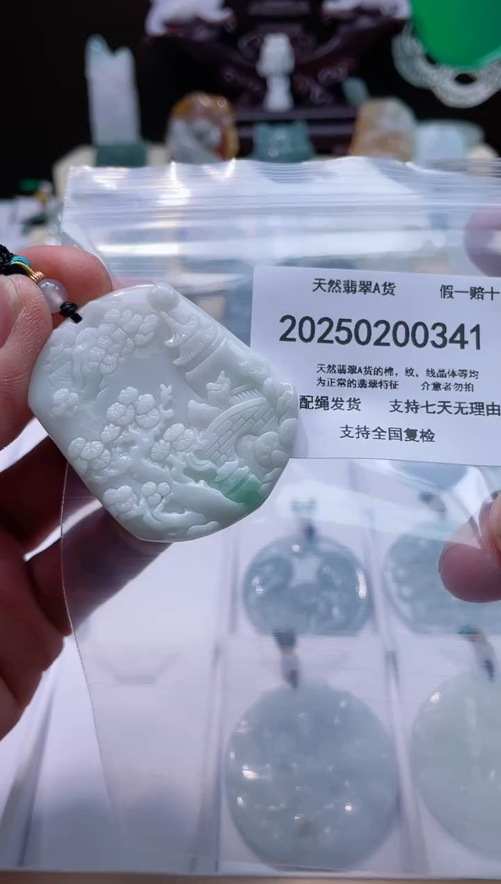 【闪购商品】翡翠颈饰未镶嵌闪购商品8号店200250010031