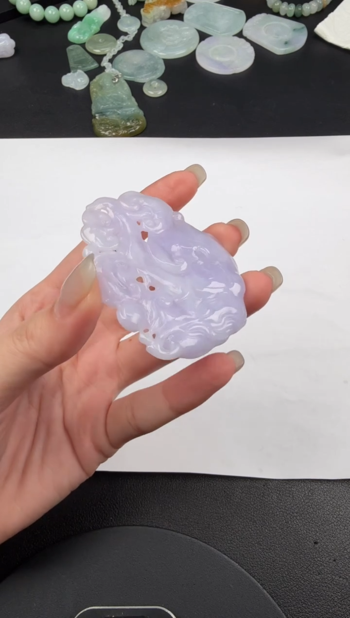 吊坠(不含链)未镶嵌翡翠-117翡翠饰品