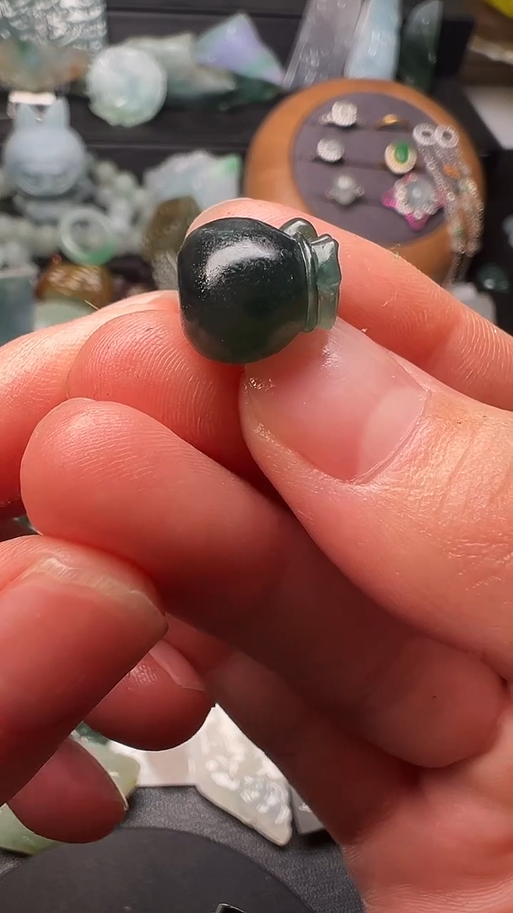 未镶嵌定制翡翠天然A货翡翠未抛光