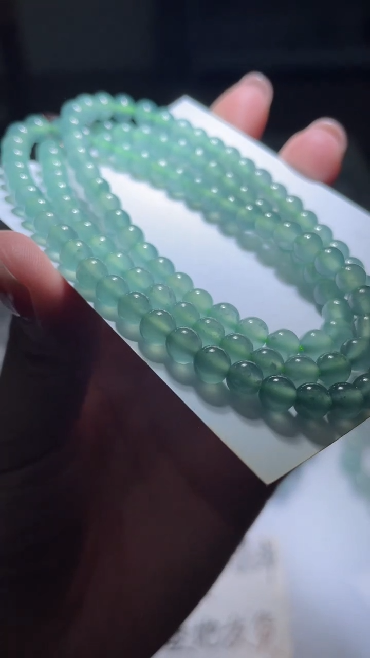 【闪购商品】定制翡翠未镶嵌翡翠手串