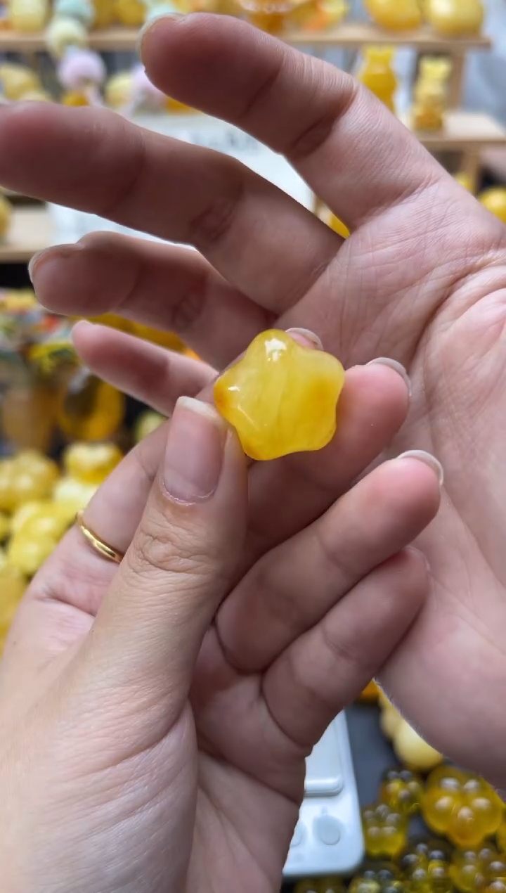 琥珀未镶嵌珠宝奇石079琥珀蜜蜡微瑕