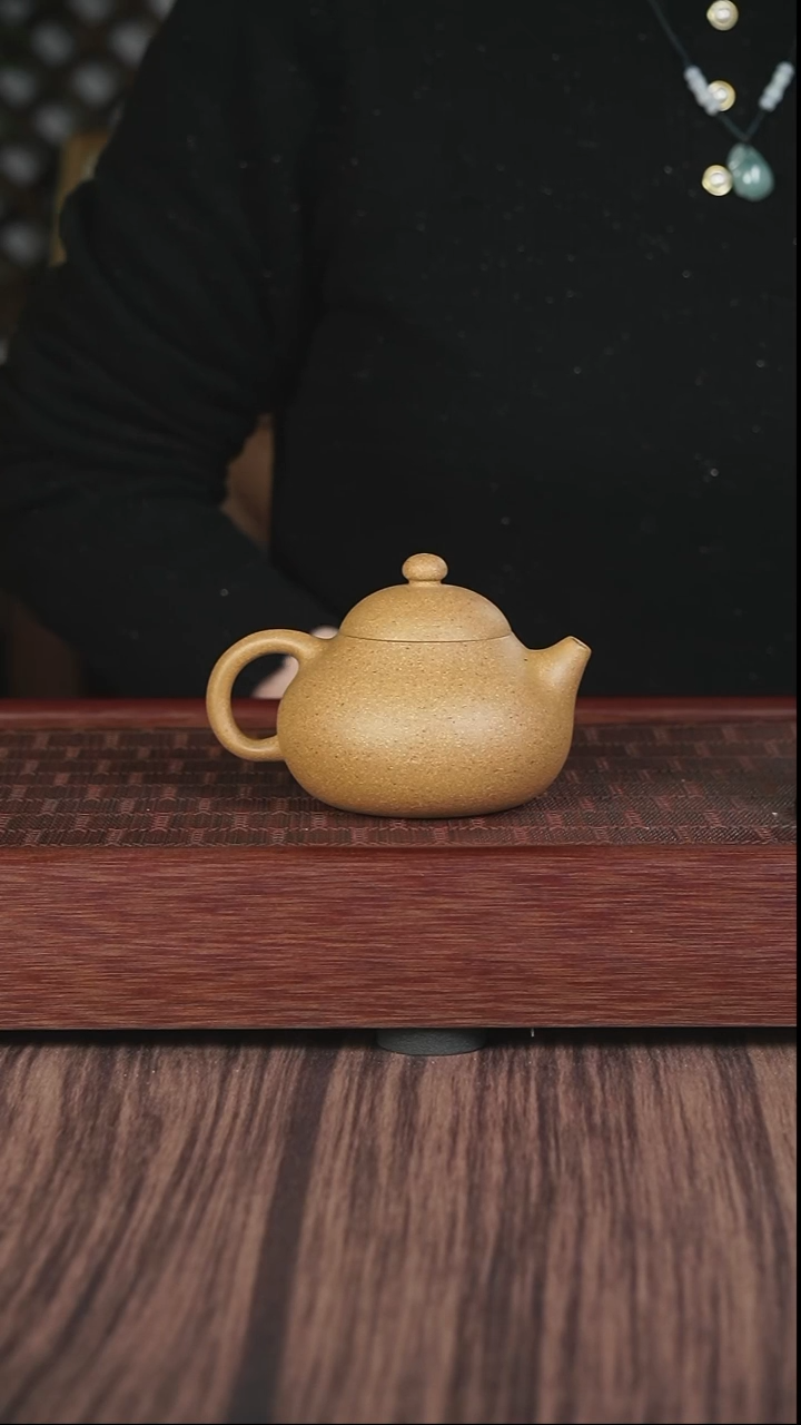 【闪购商品】紫砂茶壶粗砂 黄金段  文旦