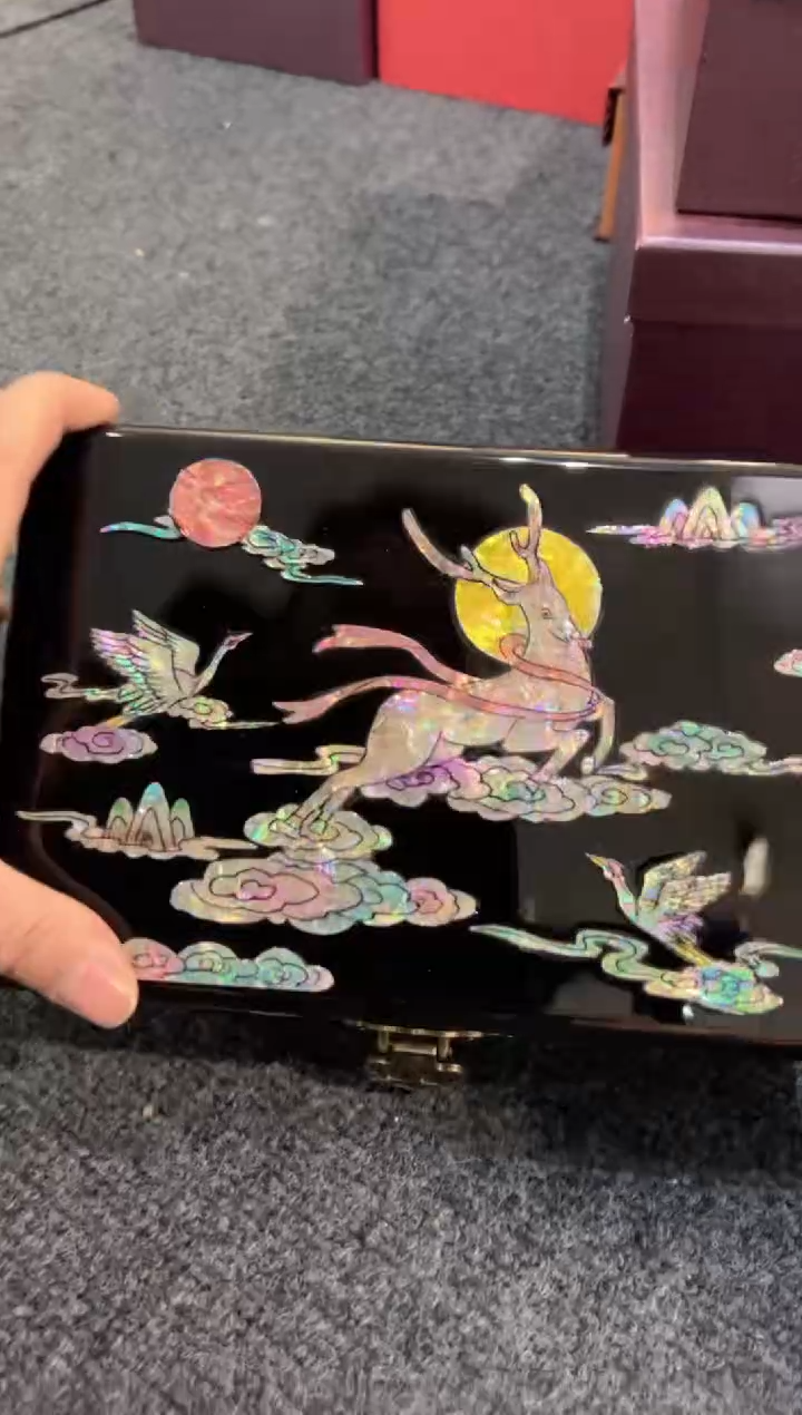 【闪购商品】微瑕不退换弘贝雅螺钿漆器文化馆