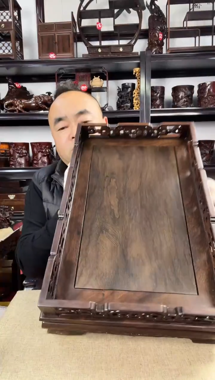 木老李红木工艺品新长方