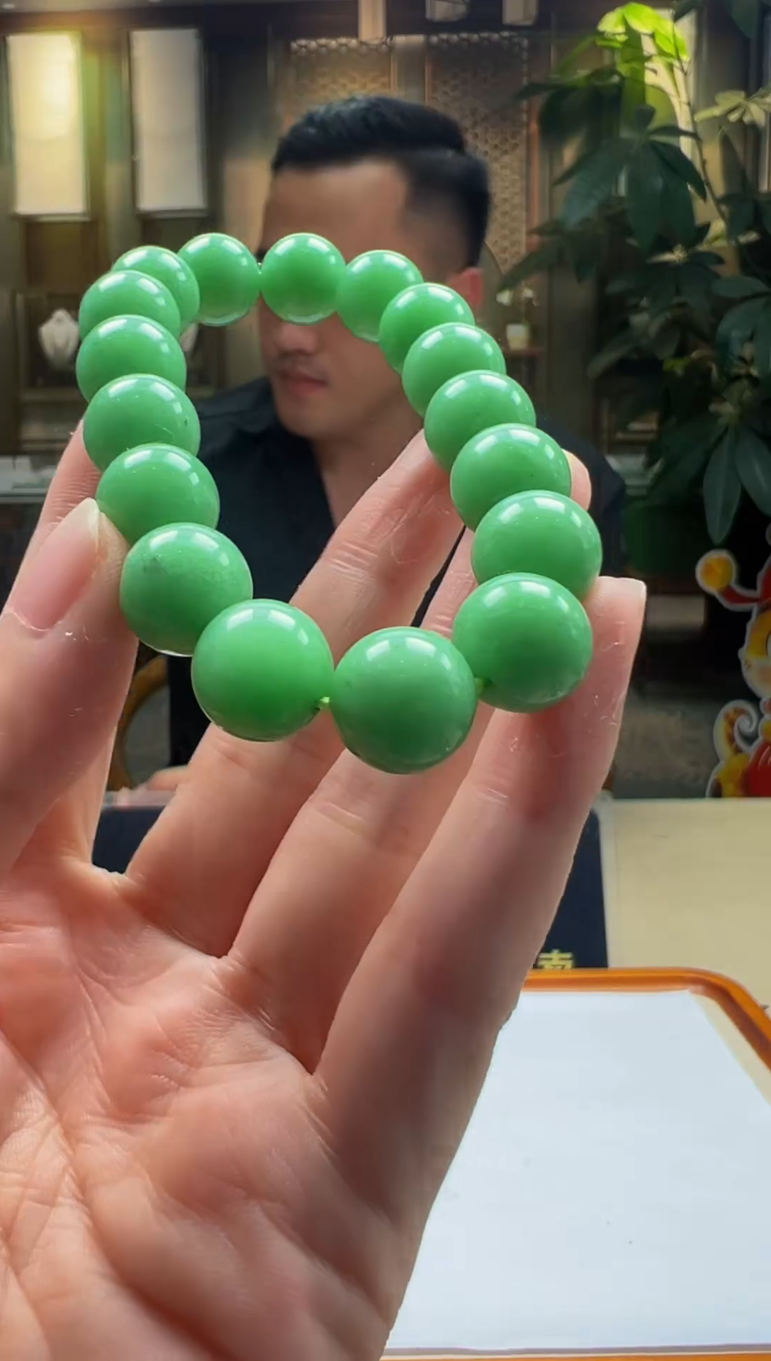 翡翠未镶嵌颈饰YY2025-5-9-129