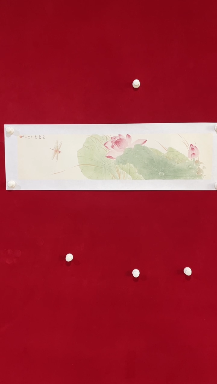 国画Y-王克老师绘画作品-2平尺沒骨花鸟（带荣宝斋宁波证书）