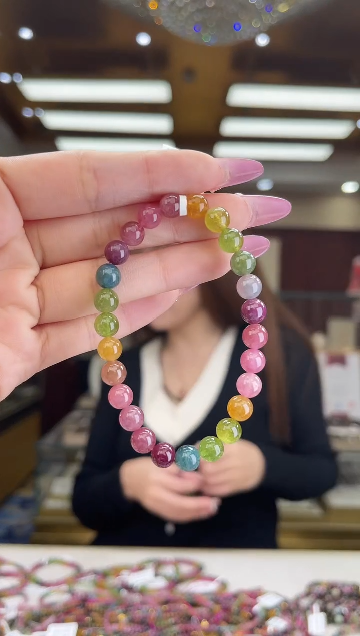【闪购商品】碧玺/未镶嵌7mm+碧玺单圈16多样性发货