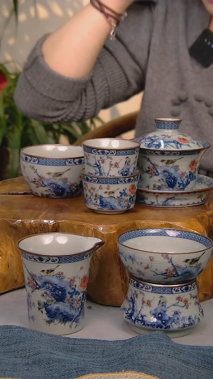 【闪购商品】简装家用款6件套 陶瓷家用茶具系列