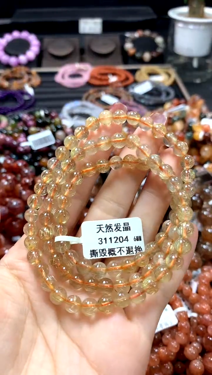 【闪购商品】水晶手串未镶嵌6********