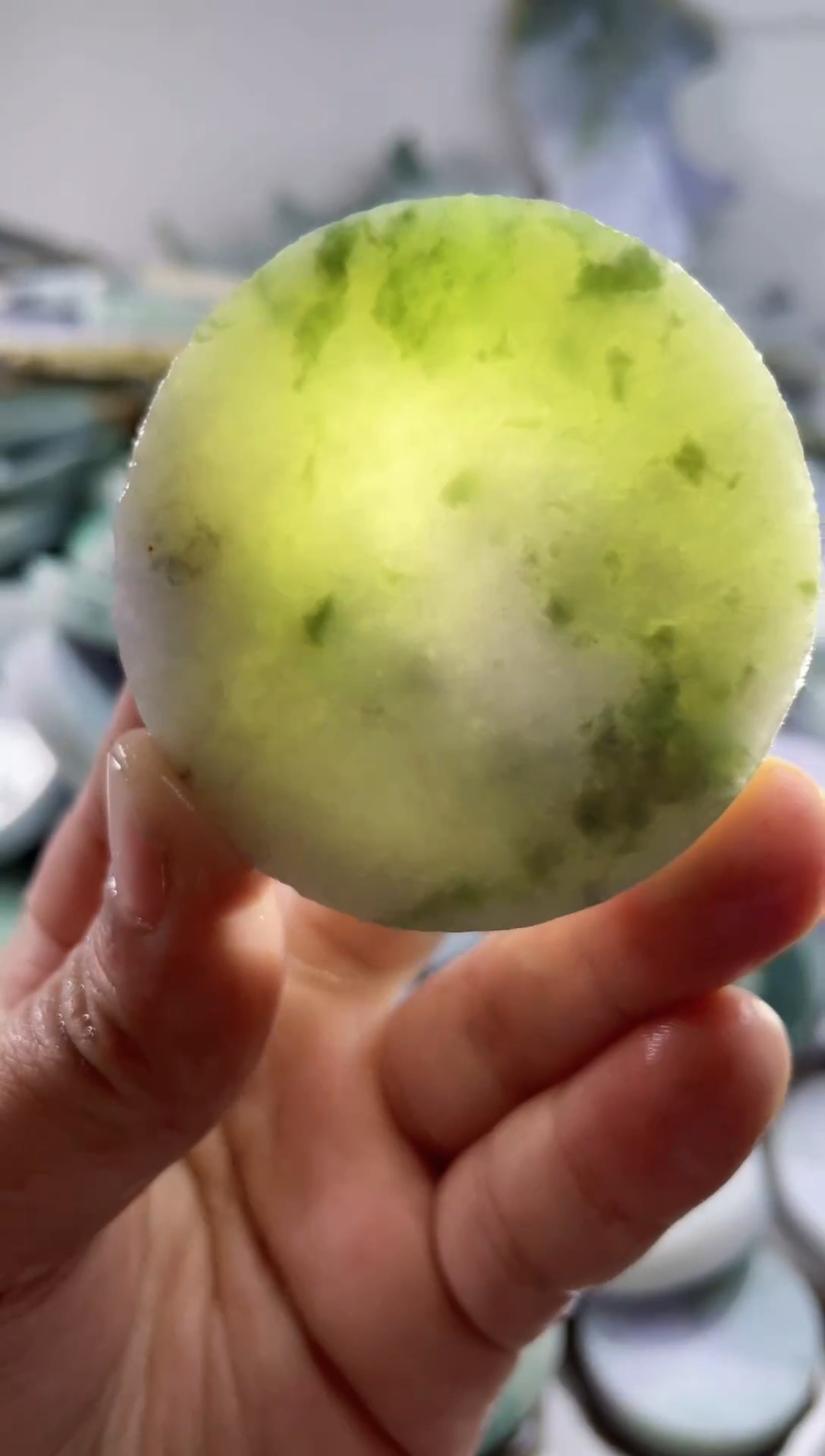 翡翠裸石天然缅甸A货翡翠284