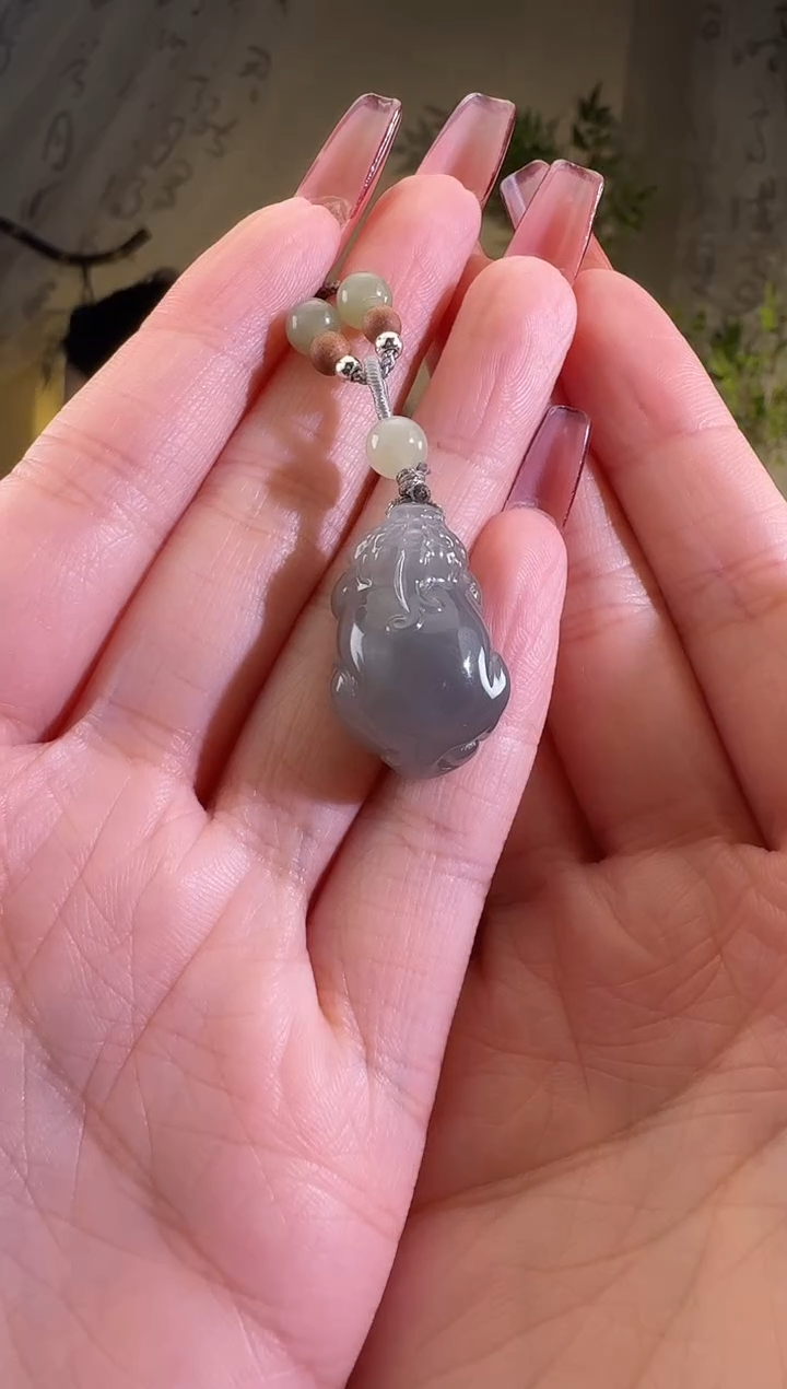 【闪购商品】和田玉颈饰未镶嵌貔貅