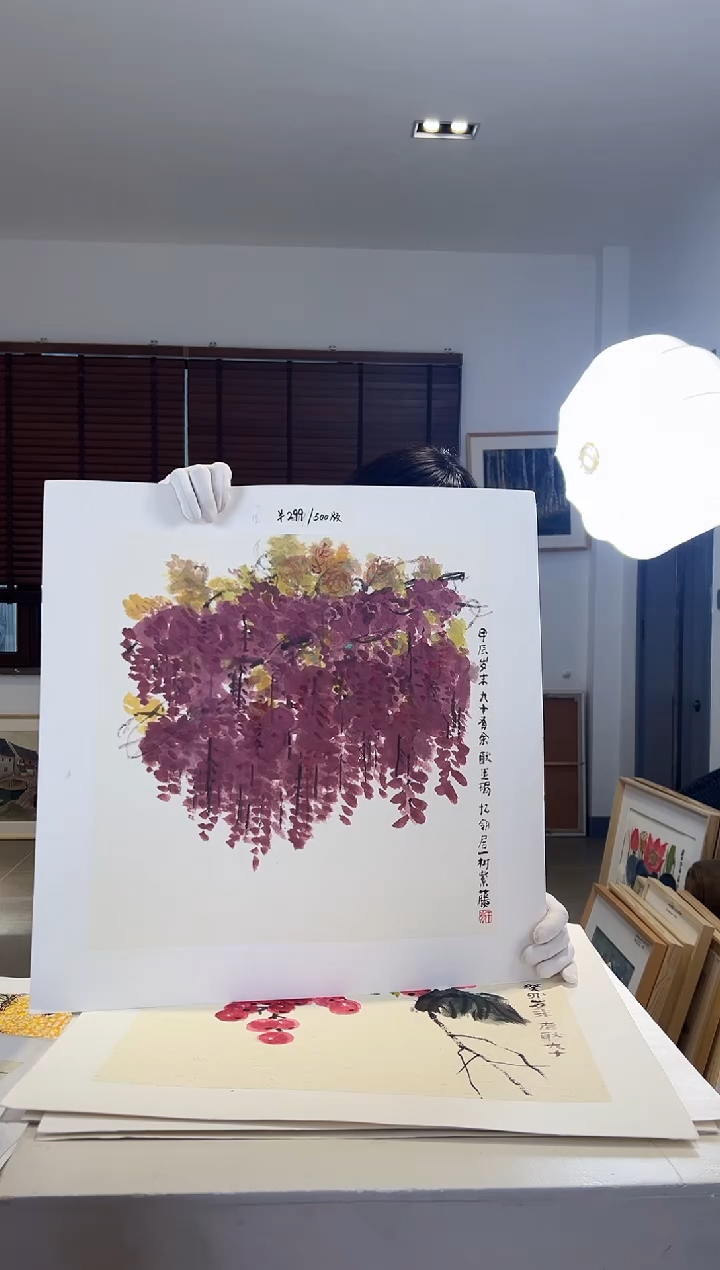 【闪购商品】版画耿玉琨亲签限量发行版画作品s版